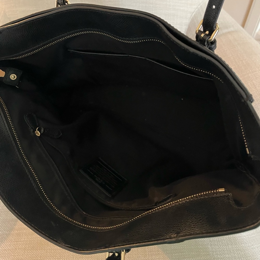 Black Coach Tote